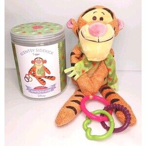 Scentsy TIGGER Winnie The Pooh Sidekick Scented Plush Baby Toddler Sensory Toy